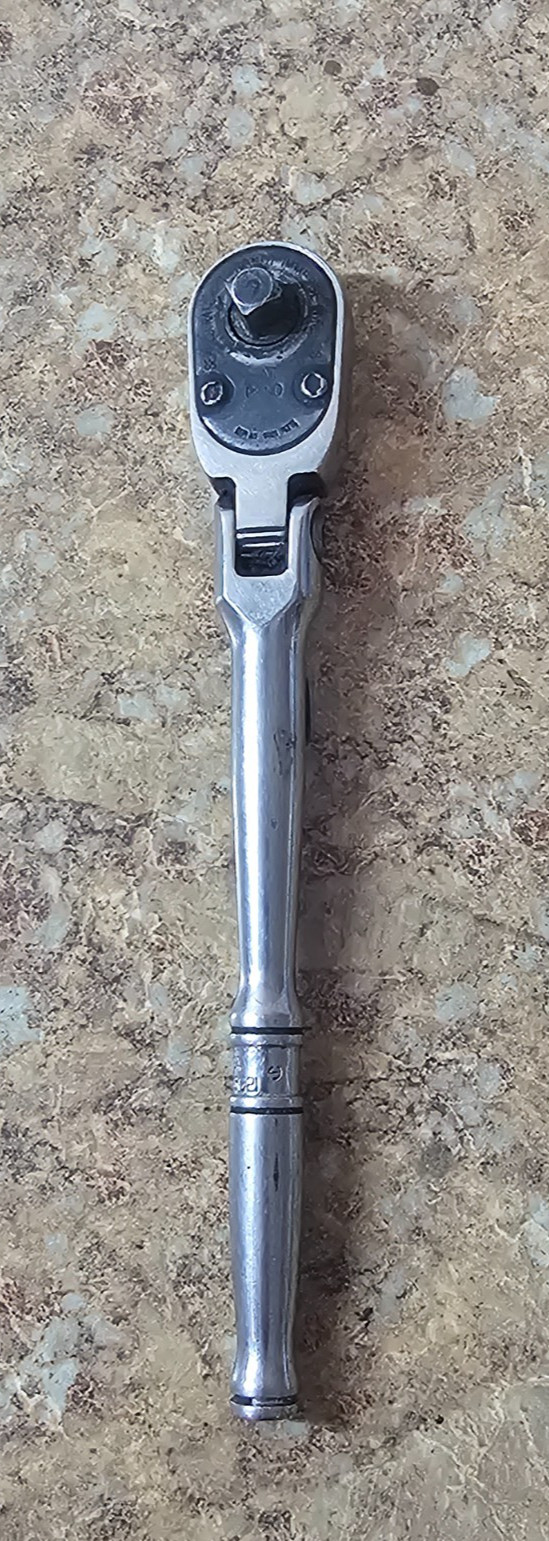 Snap on TX72 1/4″ Drive Locking Flex Head Ratchet Pre-owned