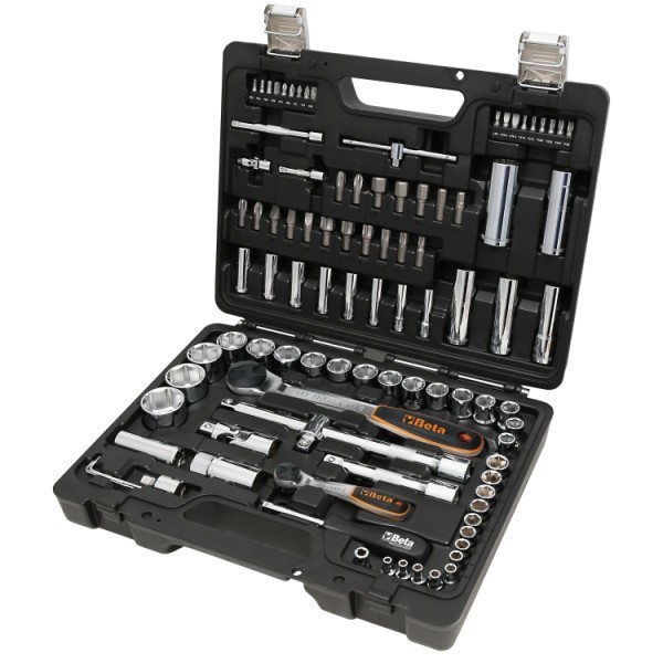 Beta Worker 1/4in. & 1/2in. Socket & Bit Set, Metric 4 -32mm – BW 903E/C98