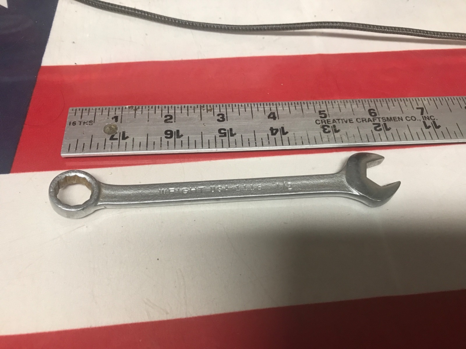 Wright tools wrench 1/2” 1116 VINTAGE NICE 👍 FFFF