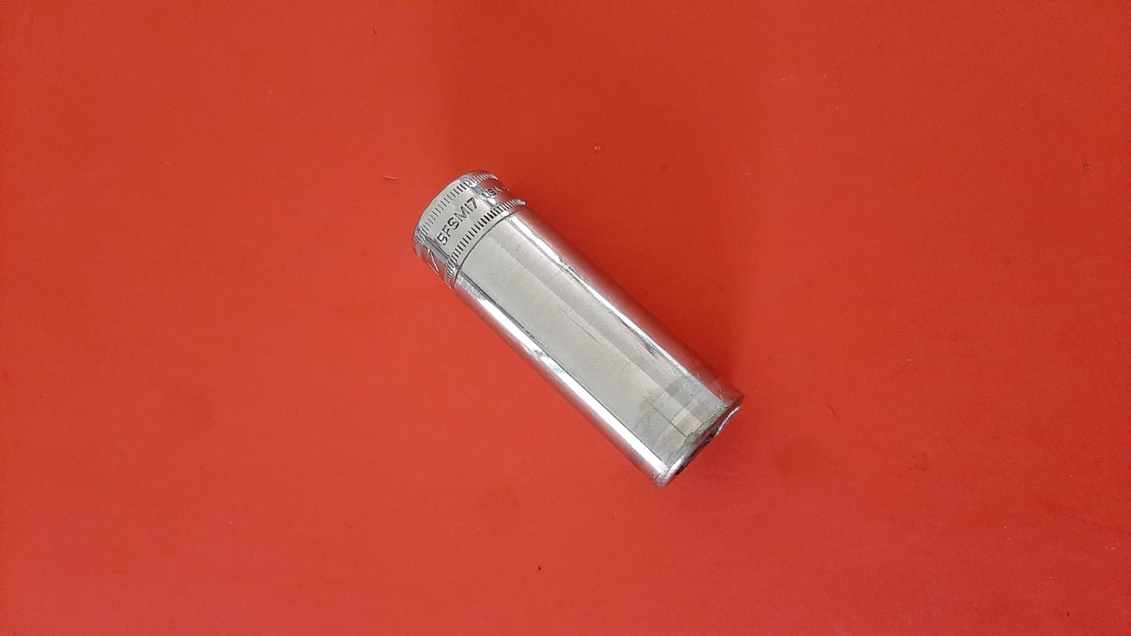 Snap-on Tools SFSM17 17MM Deep Chrome Socket 3/8″ Drive 6PT Point USA 517