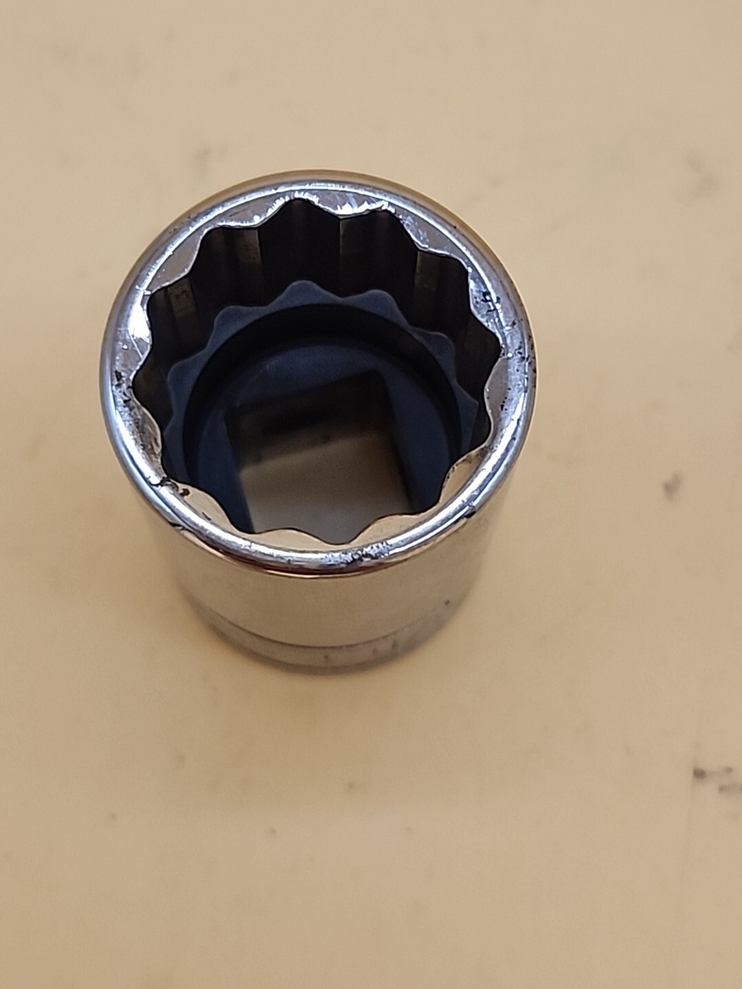 Snap-on Tools 1/2″ Drive 13/16″ 12Pt Shallow Chrome Socket SW261 USA