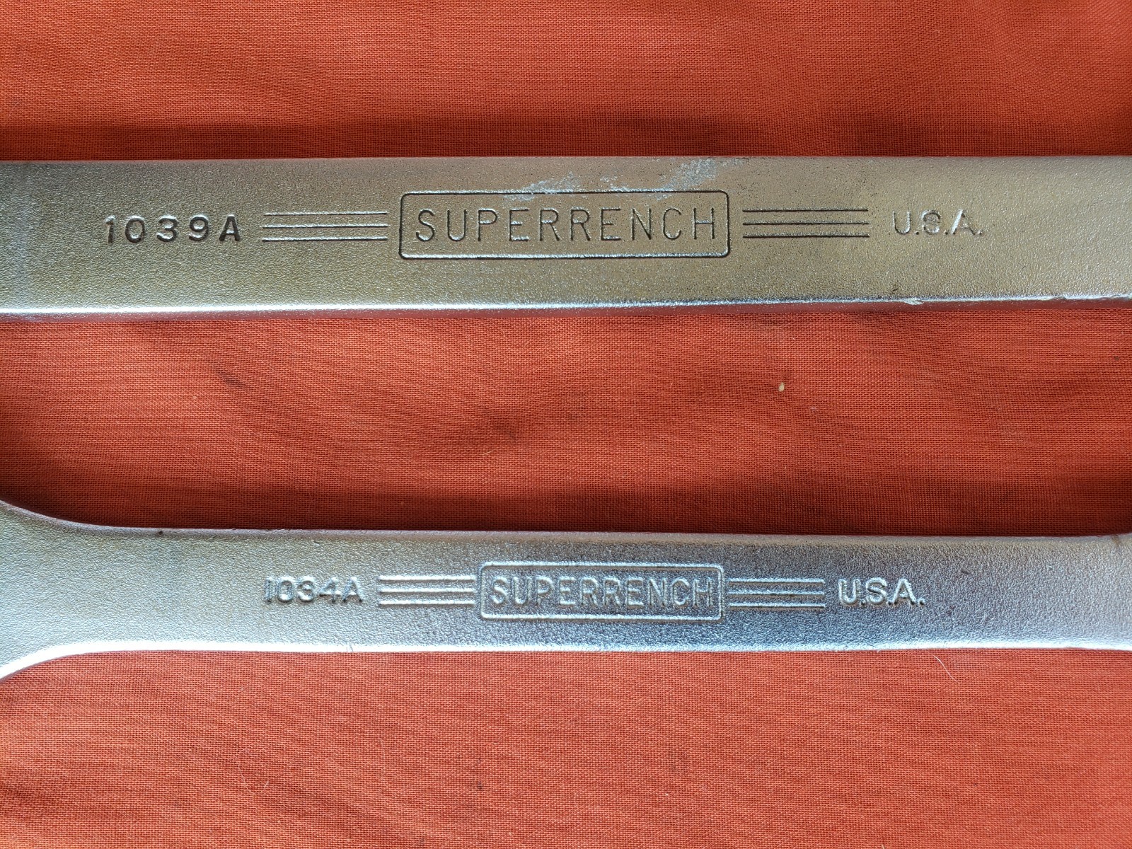 2 LARGE WILLIAMS «SUPERRENCH»S 1-1/2 x 1-5/16 +1-1/16 x15/16 COMBINATION WRENCHS