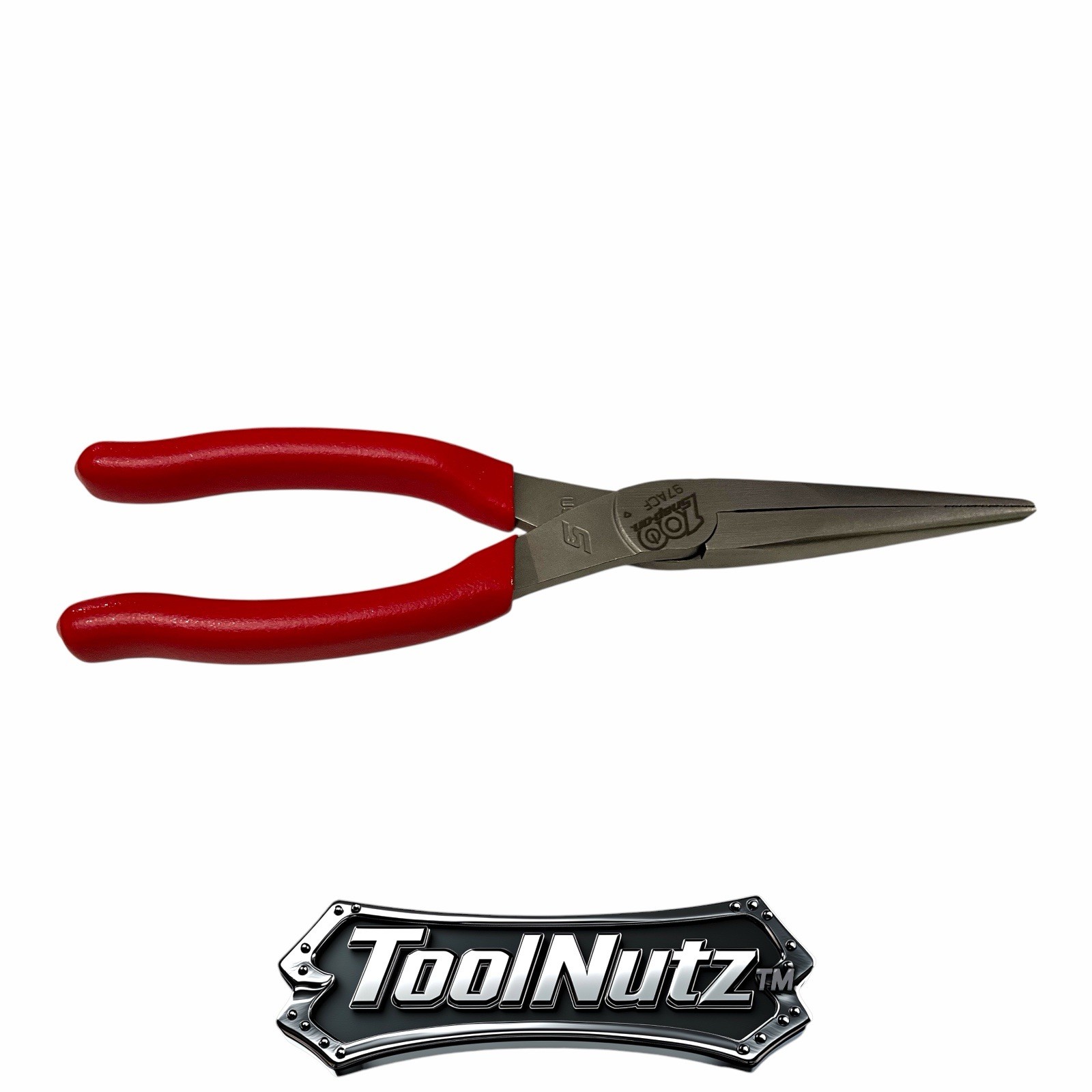 Snap-on Tools NEW 97ACF 9″in. RED Soft Grip 100th Anniversary Needle Nose Pliers