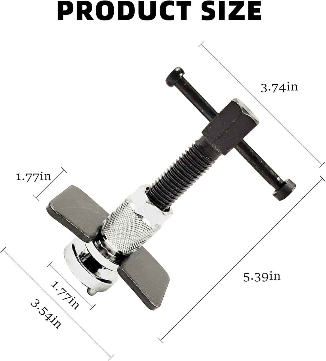 Car Disc Brake Caliper Piston Rewind Tool, 3pcs/Set Brake Piston Wind Back Tool