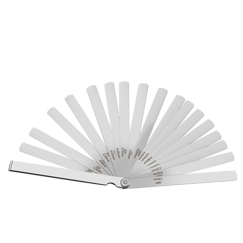 Stainless Steel Feelers Gauges Set Measuring Tool for Engineering Woodworking