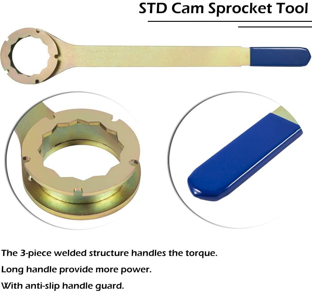 STD Intake Exhaust Cam Crank Pulley Wrench Engine Cam Gear Lock Tools for Subaru