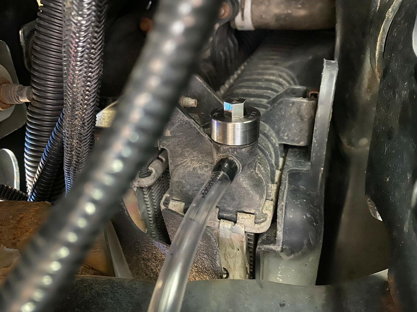 FORD 6.7L POWERSTROKE DIESEL ENGINE RADIATOR PETCOCK SOCKET WRENCH REMOVAL TOOL