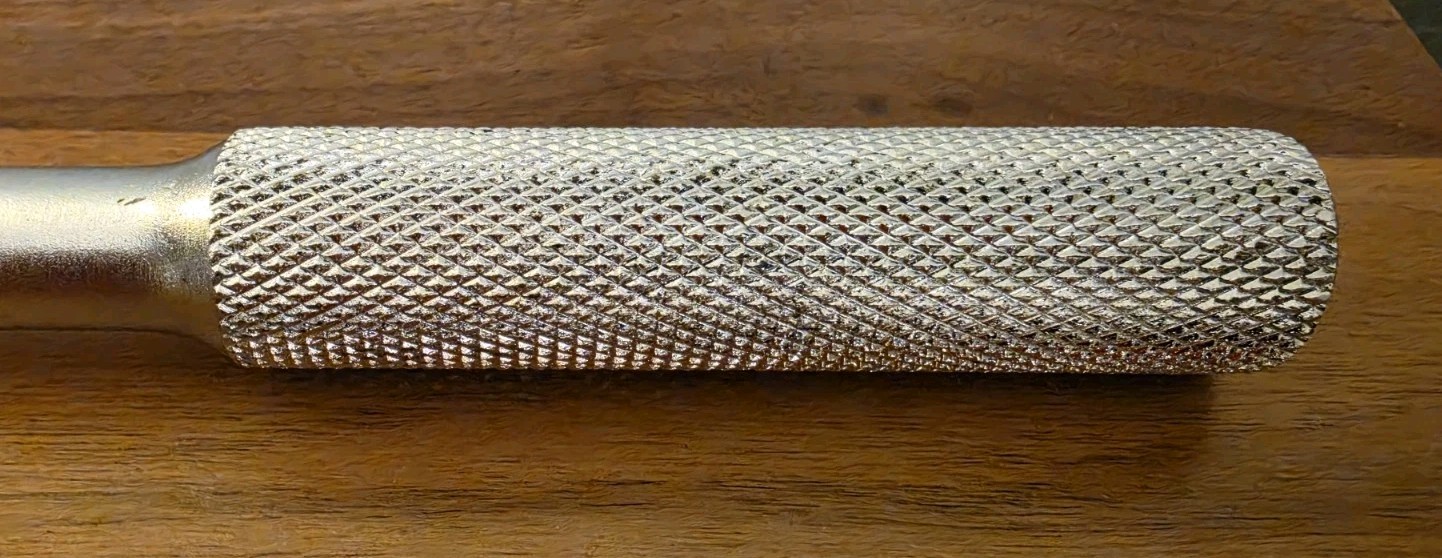 Vintage EASCO USA 731309 1/2″ Drive Flex Head Breaker Bar Knurled Handle 10″