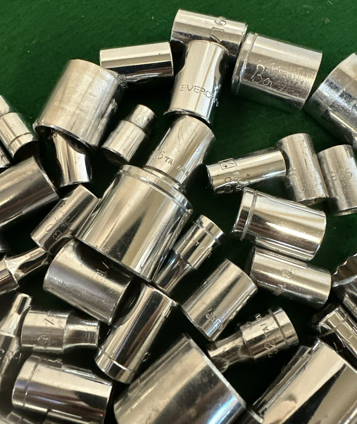 Lot Of 45+ Socket Impact Deep Well and regular Taiwan and Japan made