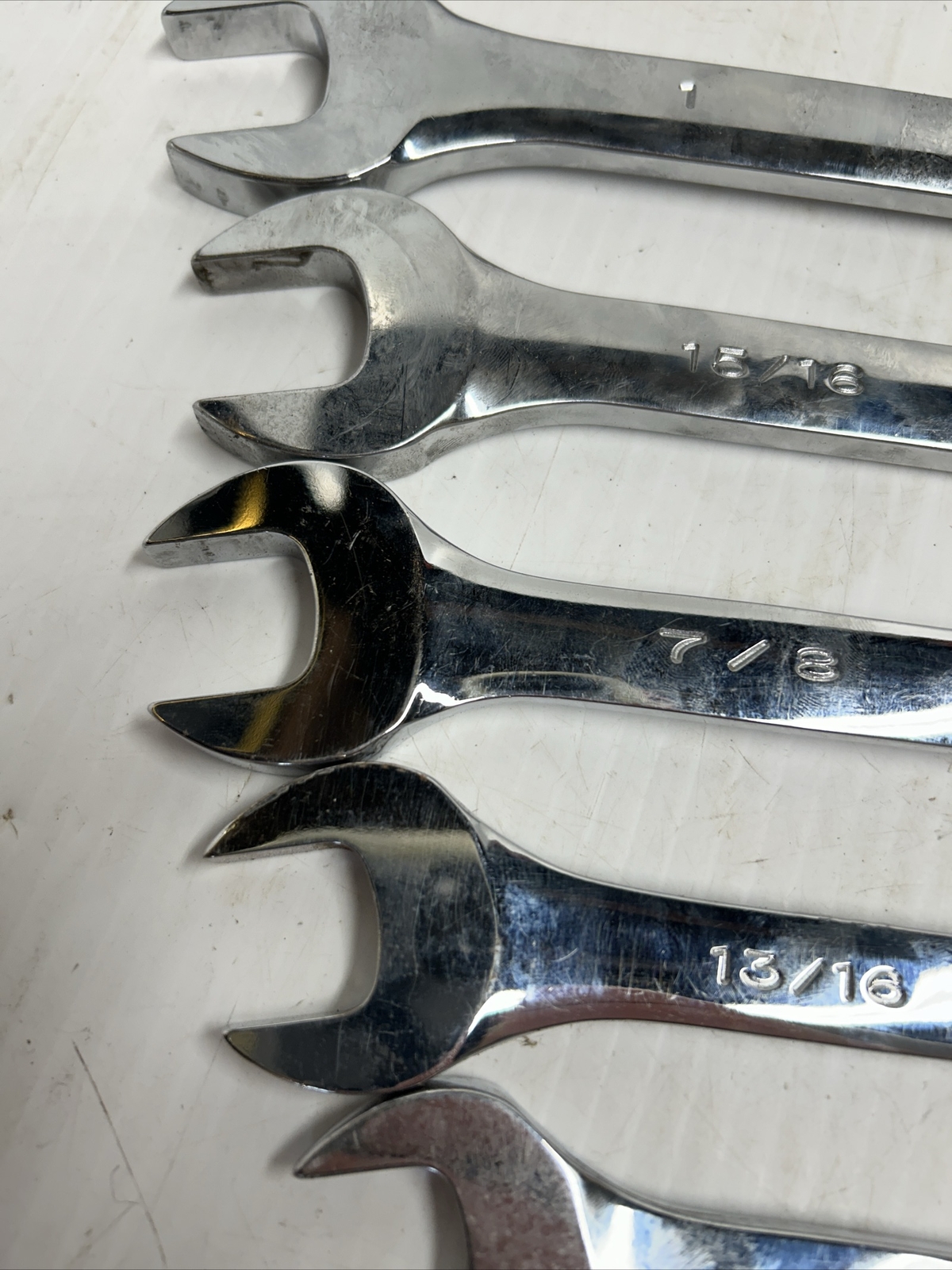 S-K Combination SAE Wrench Set 1″ 15/16 7/8 13/16 3/4 11/16 5/8 9/16 1/2 5/16