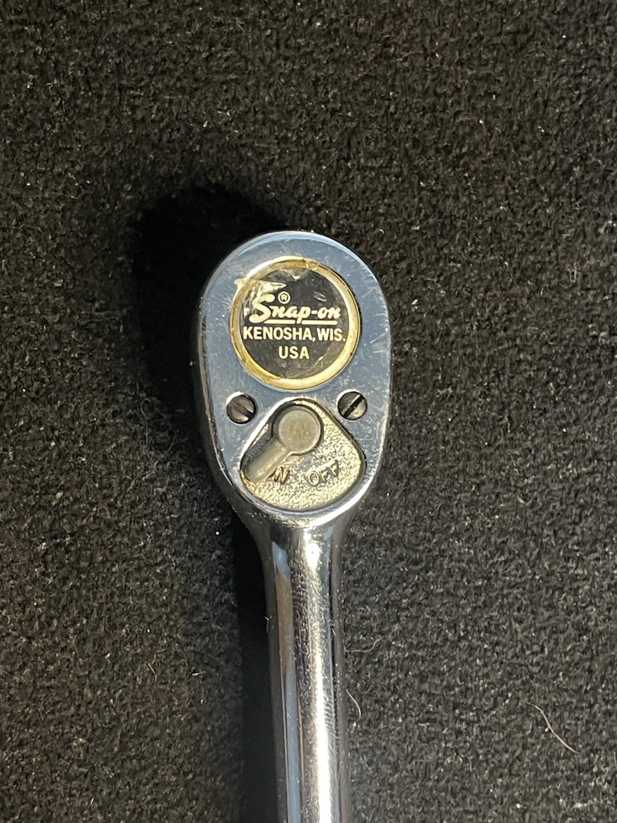 Snap-On 3/8 Drive F710 ALS Ratchet 8” Long Black Plastic Handle