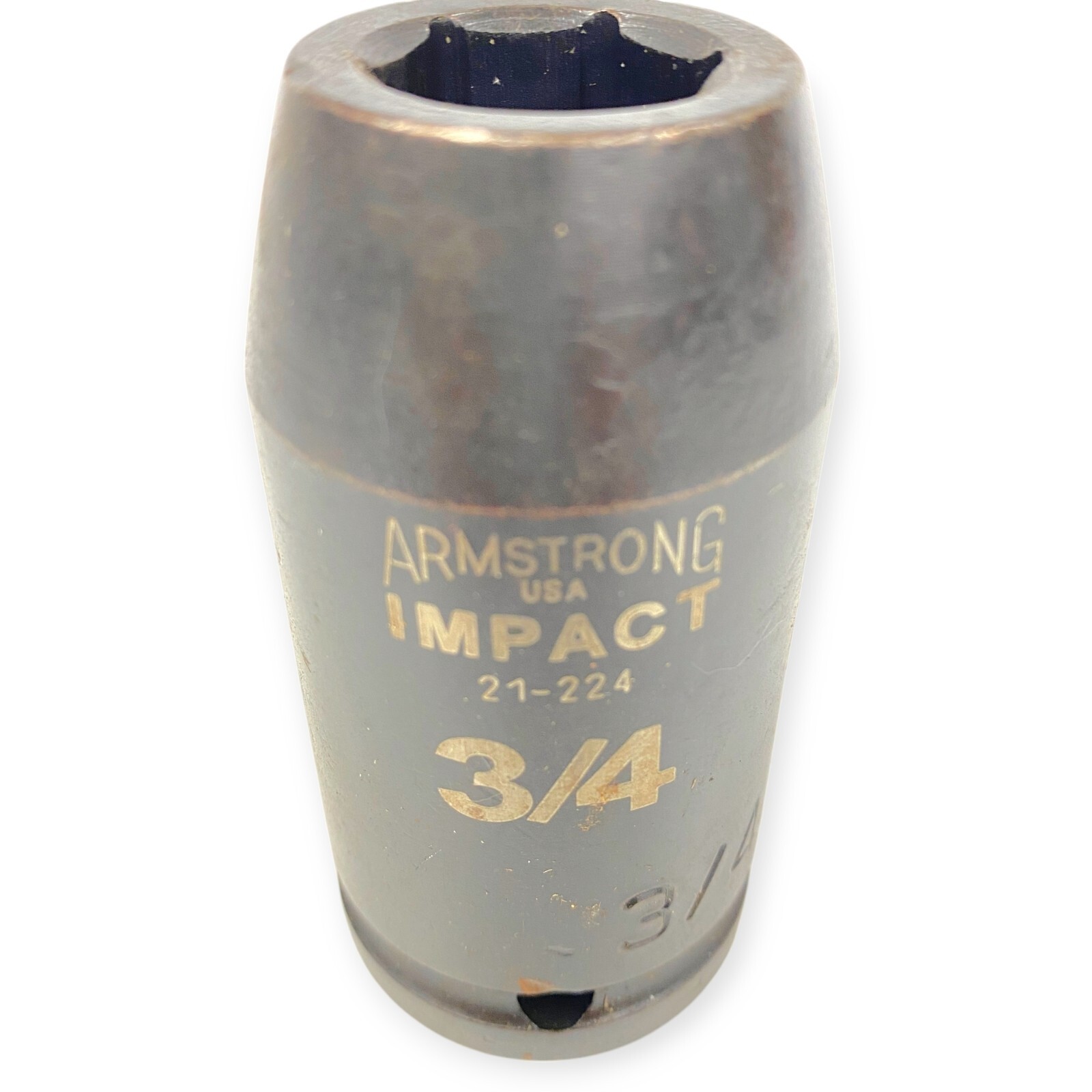 Armstrong 21-224 3/4″ Drive 6 Point 3/4 in Deep Impact Socket Made in USA