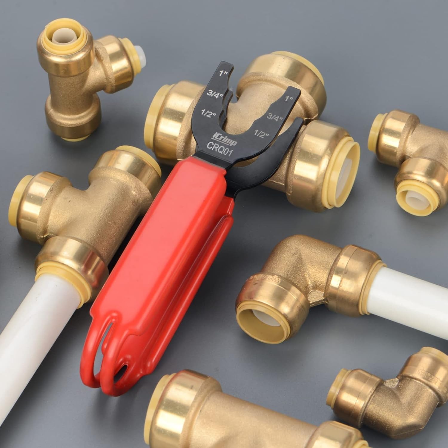 Disconnect Tool for Brass Push-Fit Fittings – 1/2′ 3/4′ 1′ Compatibility
