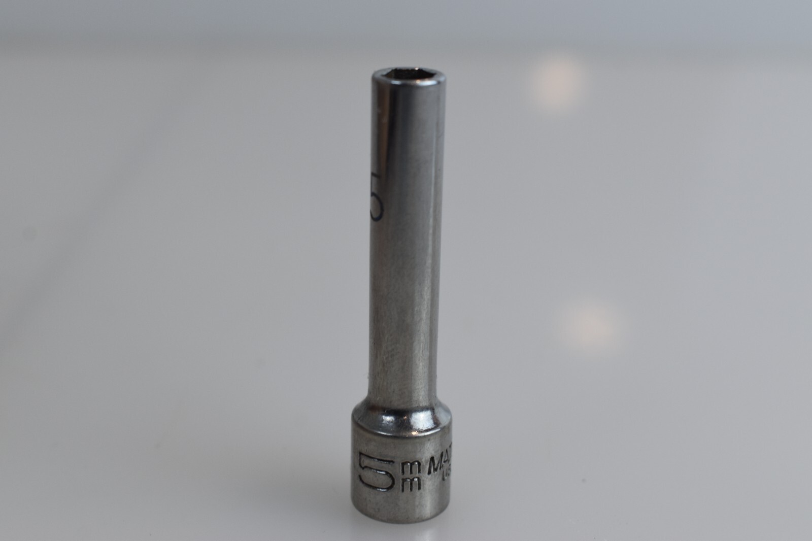 Matco Tools AD5M6 5mm Metric Deep Socket 1/4″ Drive 6 Point USA Chrome