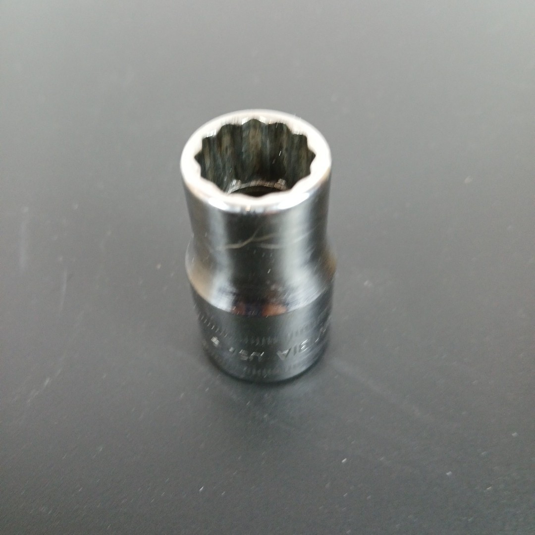 Snap-on Tools SWM131A 13mm 1/2″ Drive Metric 12-Point Shallow Chrome Socket USA