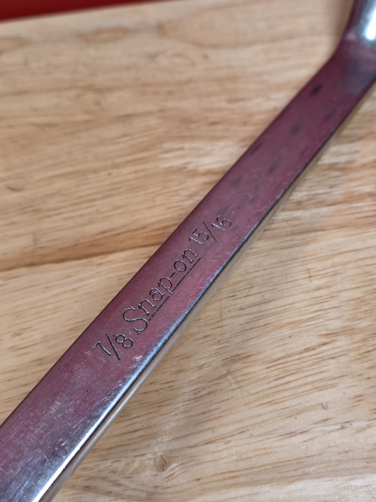 Snap-on Tools XO2830 7/8″ x 15/16″ SAE Deep Offset Box Wrench 12-Point USA