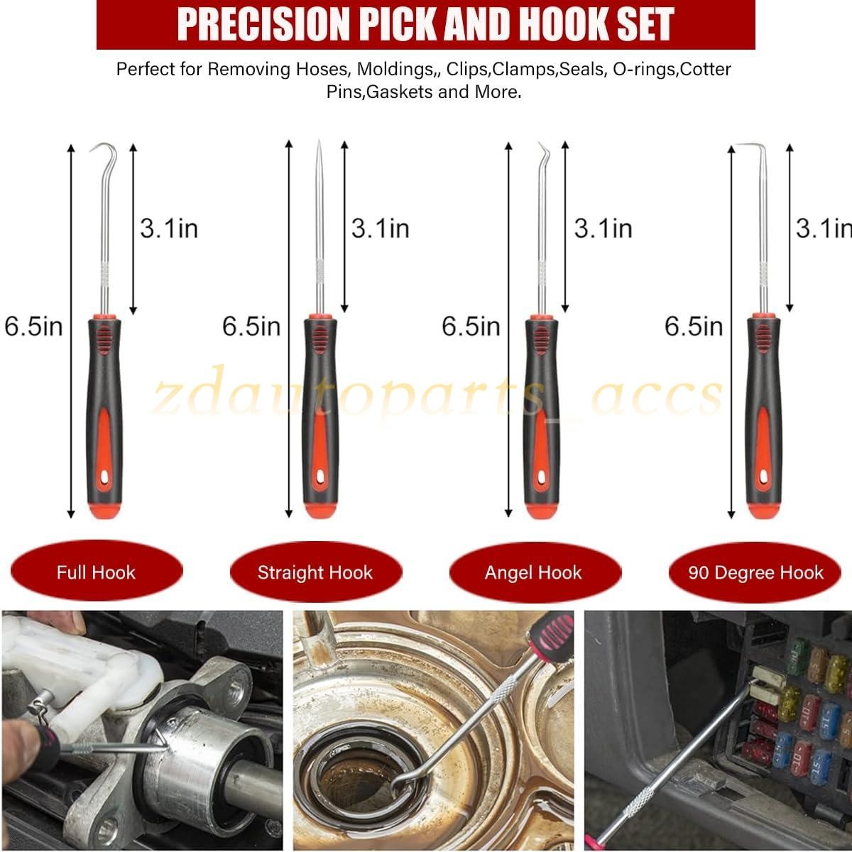 200Pcs Car Trim Removal Tool Set Radio Hand Pry Panel Door Interior Clip Plastic