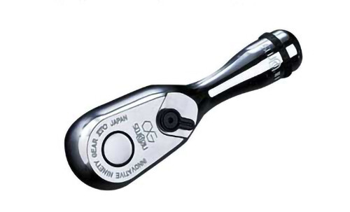 KTC NEPROS GENUINE OEM 9.5sq (3/8in) SHORT RATCHET HANDLE ☆ NBR390S ☆