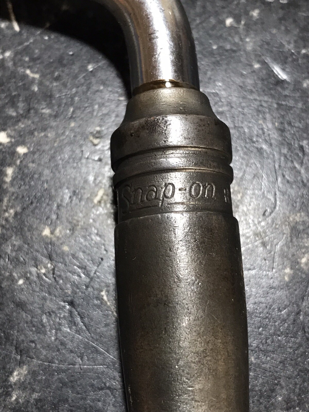 SNAP-ON TOOLS RS4LB 3/8 DRIVE SPEEDER RATCHET 1960s WORKS PERFECT USED