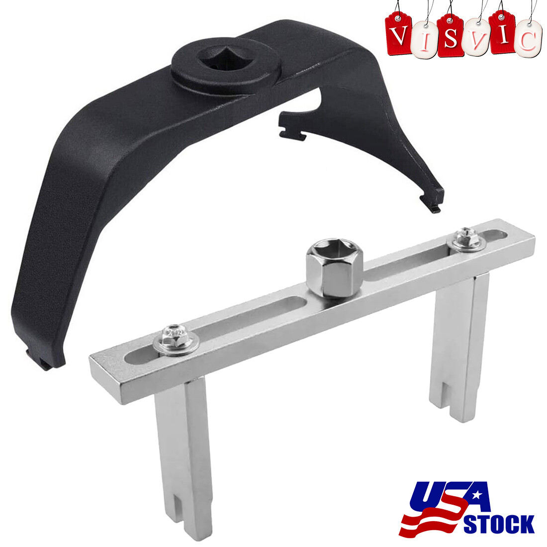 Adjustable Fuel Pump Module Spanner Wrench + Universal Tank Lock Ring Tool 6599