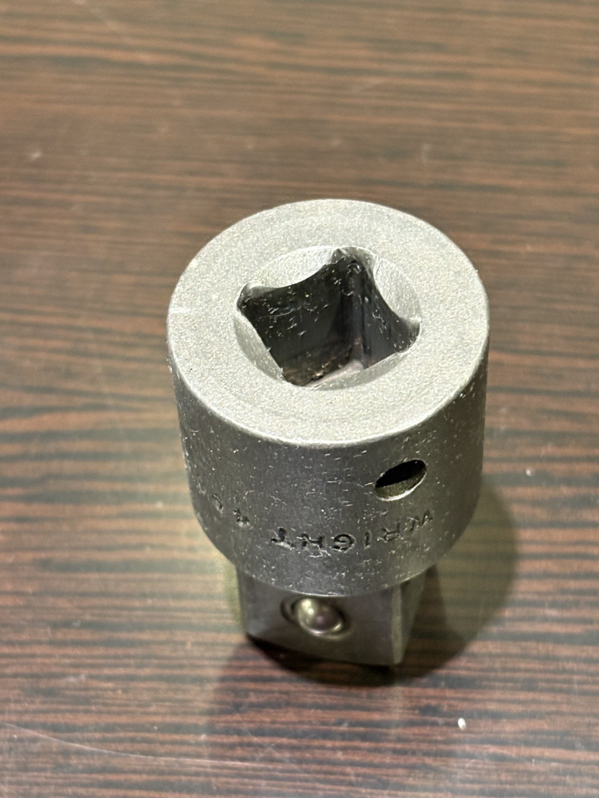 Wright Tools 4902 1/2″ Female to 3/4″ Male Impact Socket Adapter Made in USA