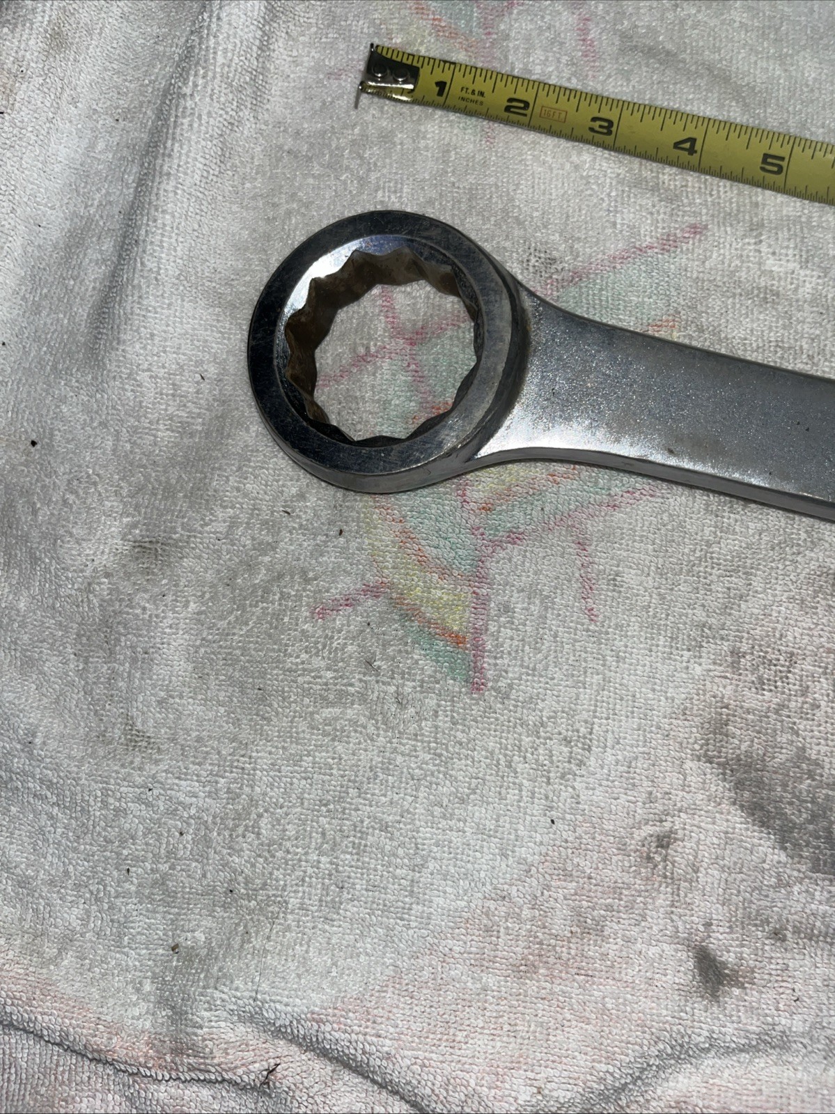 MAC Tools CL60 1-7/8” Combination Wrench SAE USA Made Vintage Extra Long