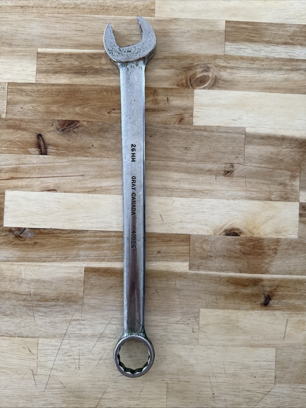 GRAY Canada MO26 26mm Combination Wrench – Made In Canada 12 Point