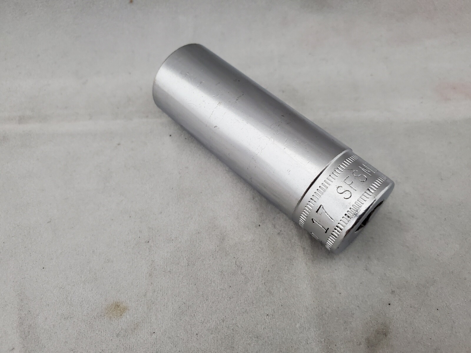 Snap On SFSM17, Metric 17mm Deep Socket, 3/8″ Drive, 6 Point, Ships Free