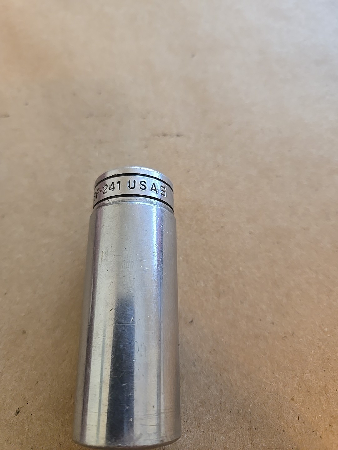 Snap On 3/8″ Drive 3/4″ 12PT SAE Deep Chrome Socket SF-241