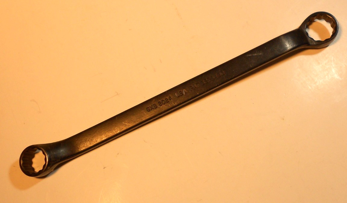 Snap On USA GXB2024 Box End Wrench 5/8 x 3/4 Industrial Finish B2