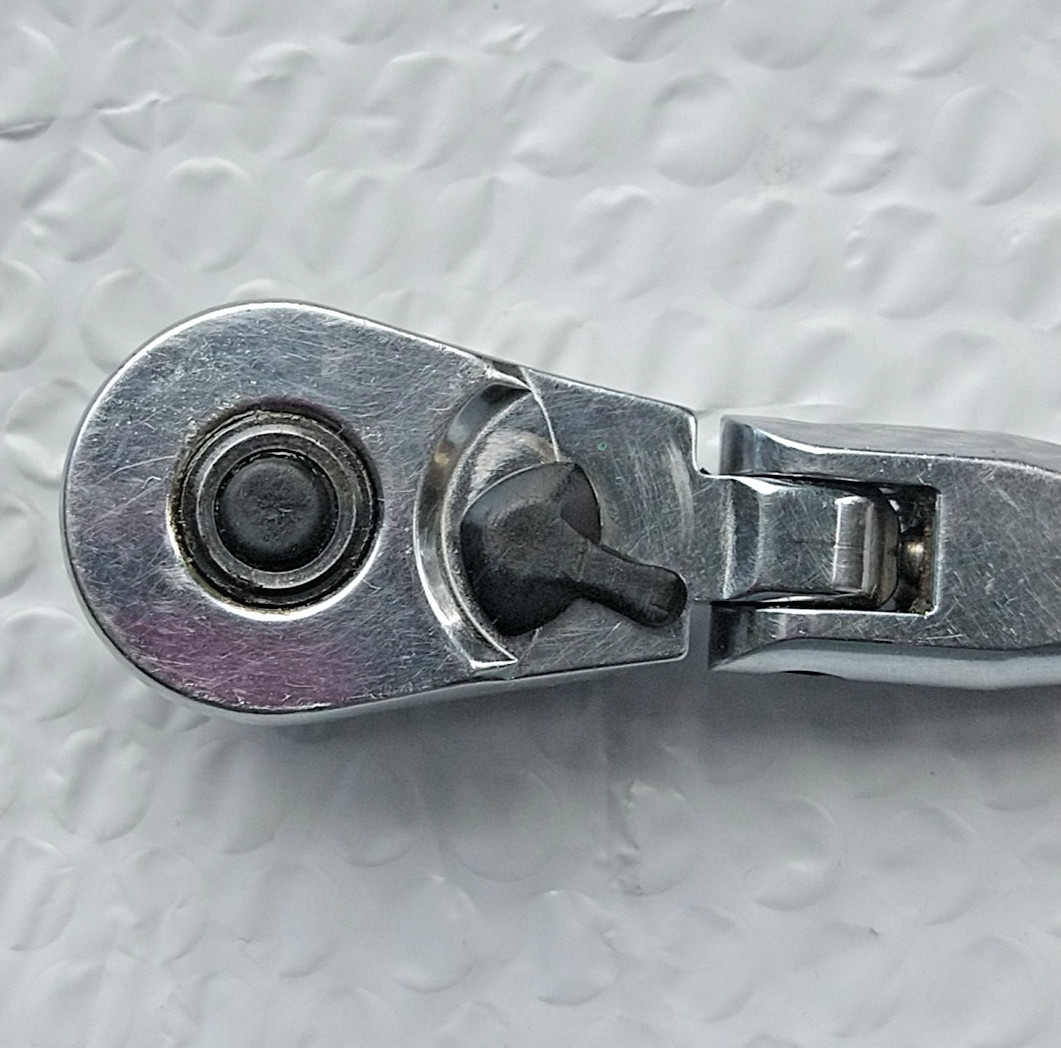 CRAFTSMAN TOOLS 44834VM, 3/8″ DR FLEX HEAD RATCHET, 5.5″ L *QUICK RELEASE *USA*