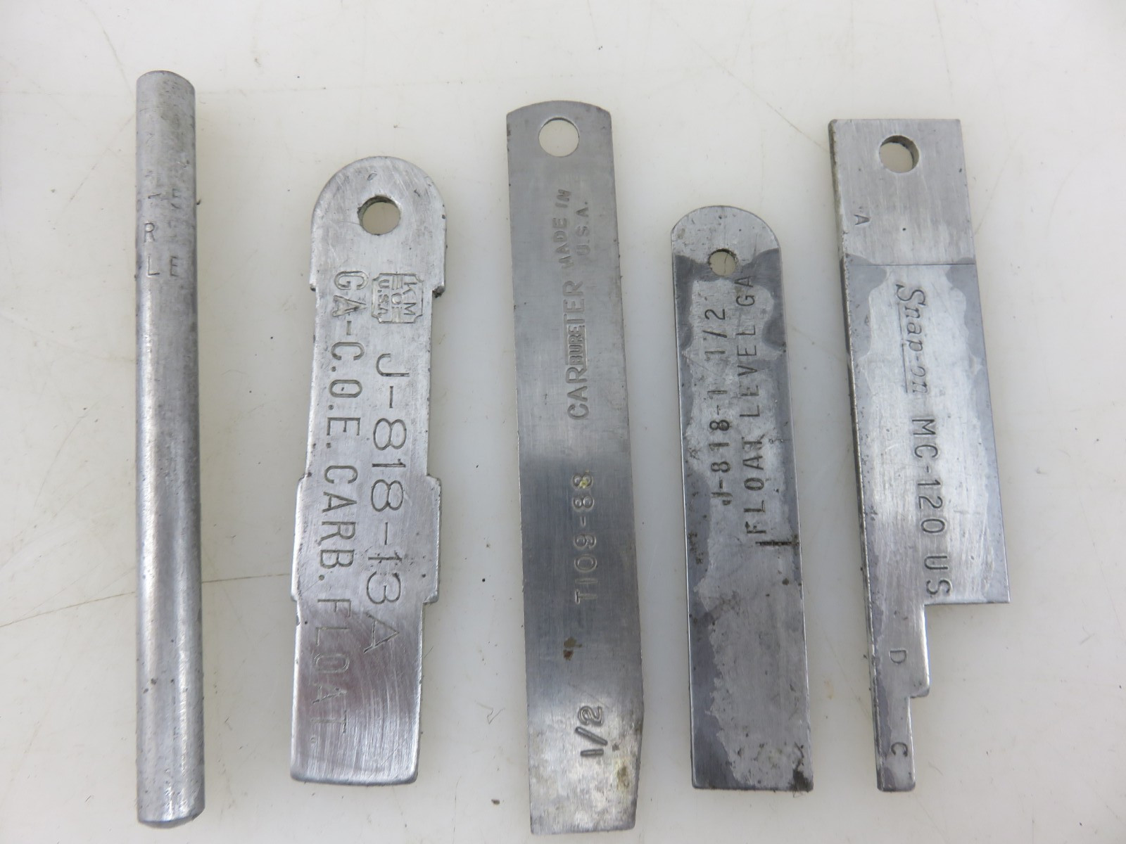 Kent-Moore Snap-On & More Carburetor Float Level Gauge Adjustment Tool Set 20pc