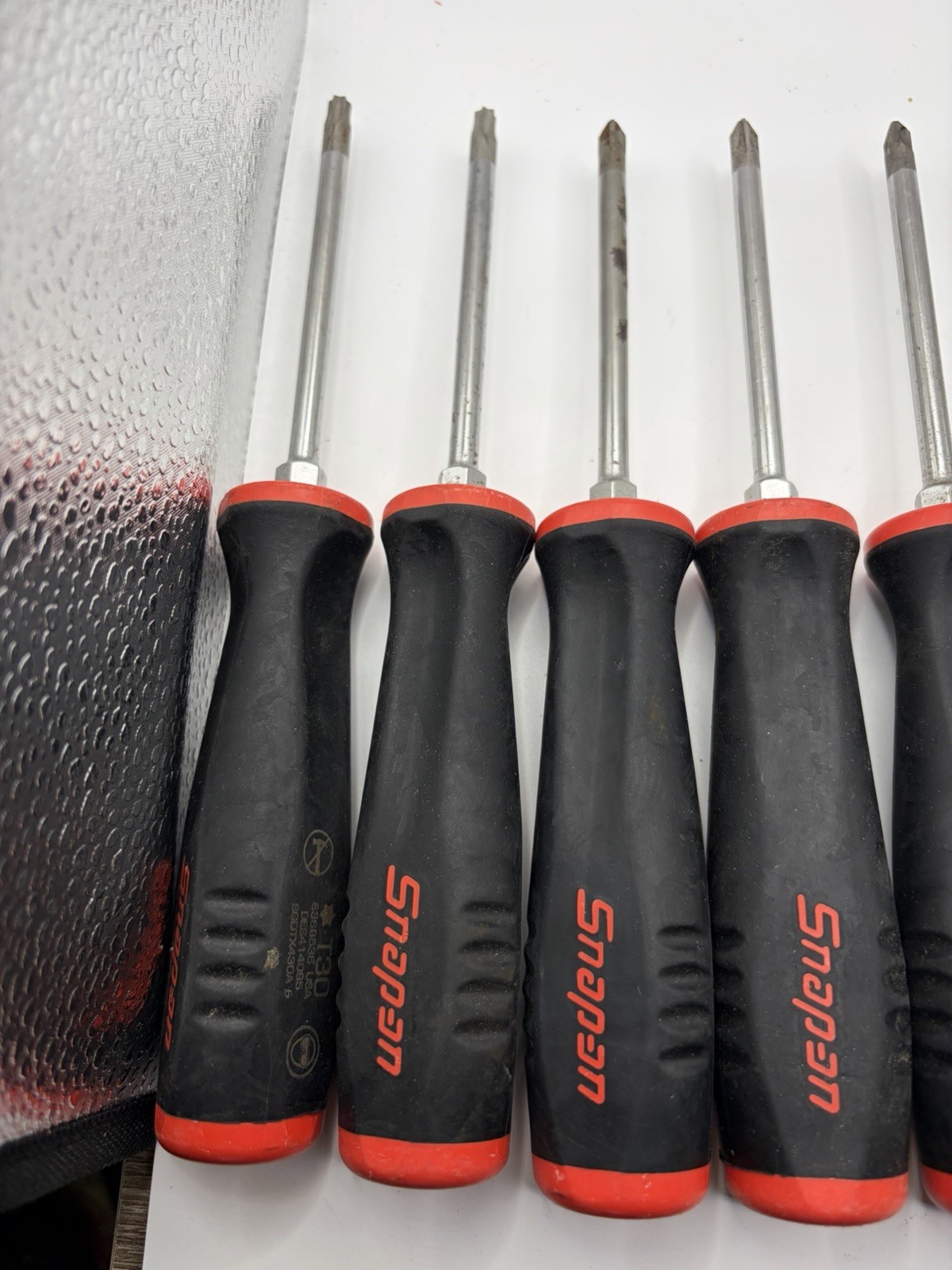 Lot of 9 Snap-On Tools Phillips Regular Torx Screwdriver