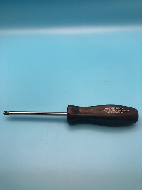 Snap On Tools Black Hard Grip Tire Valve Core Tool TR107A USA