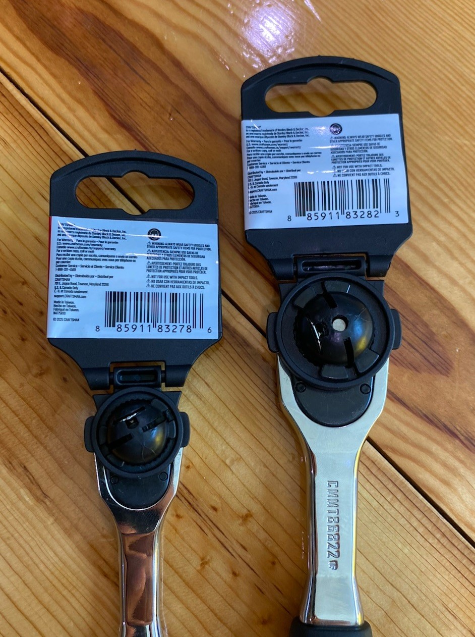 CRAFTSMAN 1/4 & 3/8-inch Drive 90 TOOTH CMMT86822 & CMMT86721 – Ratchet