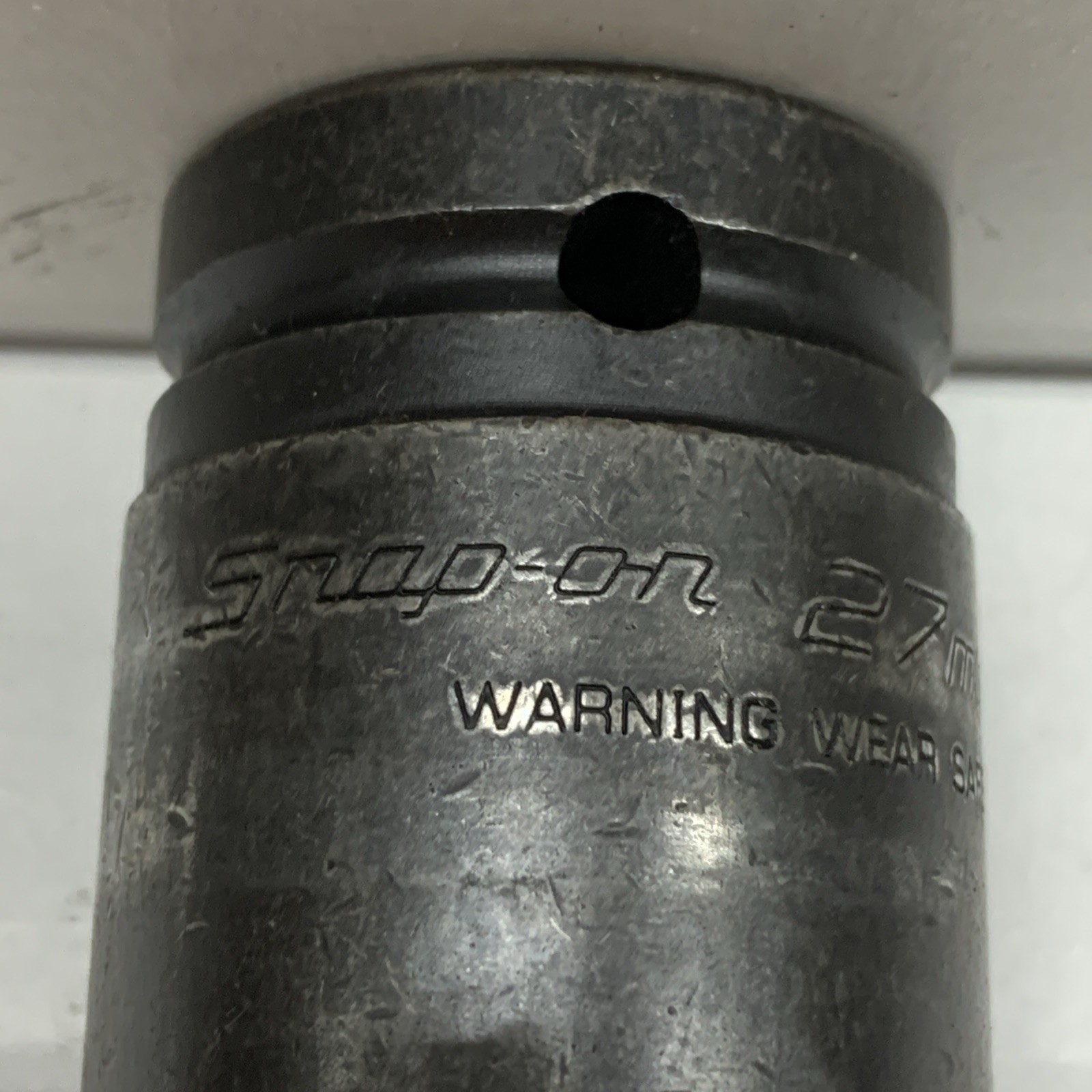 Snap On Tools USA SIMM272 3/4″dr 6pt 27mm Flank Drive® Deep Impact Socket NEW