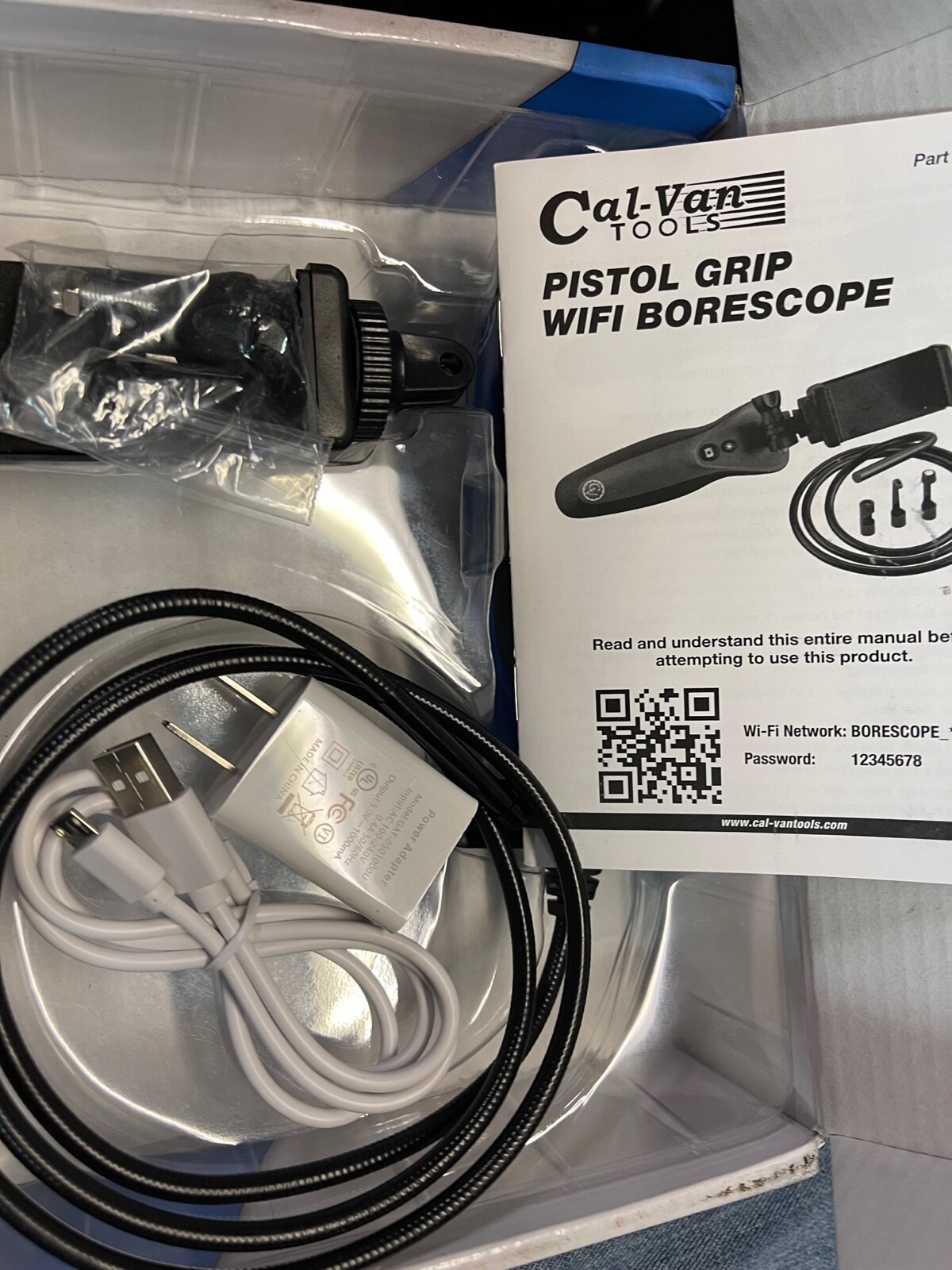 CAL-VAN CALVAN 85 Pistol Grip WiFi Borescope NEW