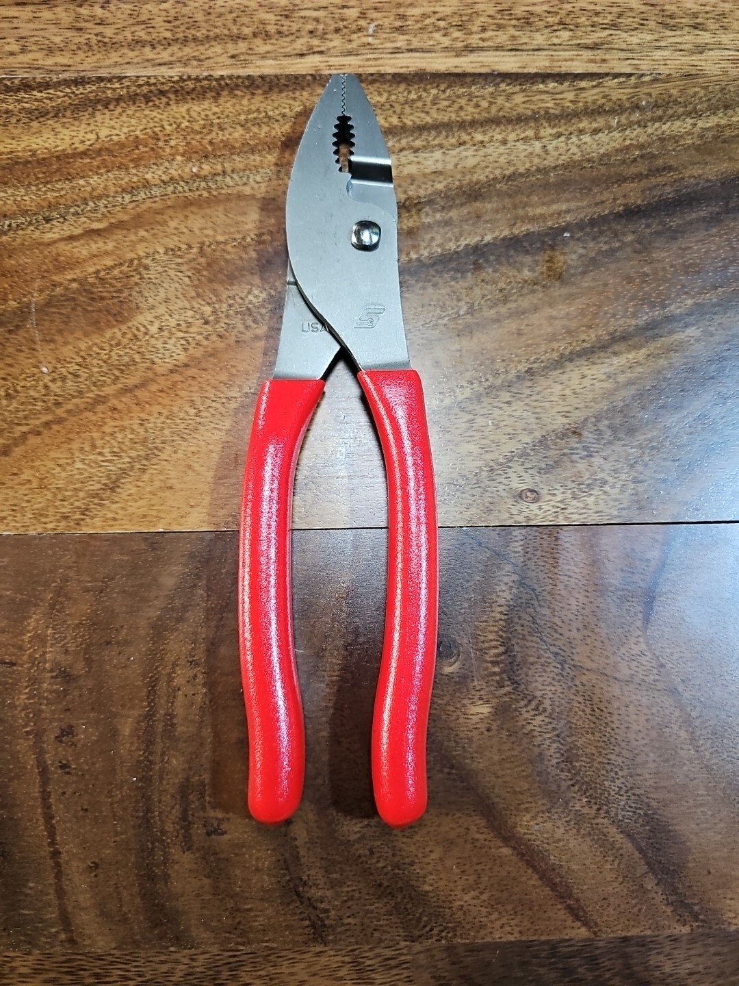 *NEW & UNUSED* Snap On 47ACF CLASSIC RED – Combo Slip Joint Pliers FREE SHIP