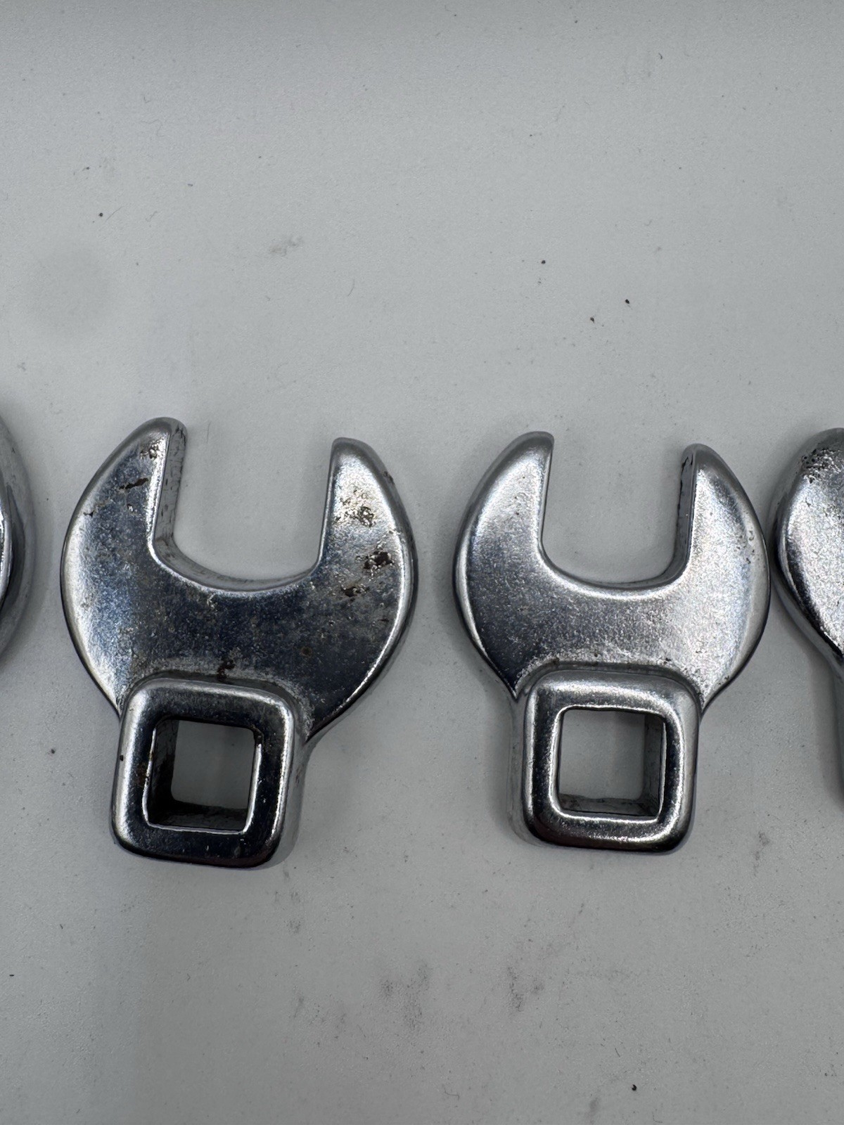 15 Pc 3/8 Drive Crowfoot Flare Nut Wrench Lot SAE Metric Craftsman TTC