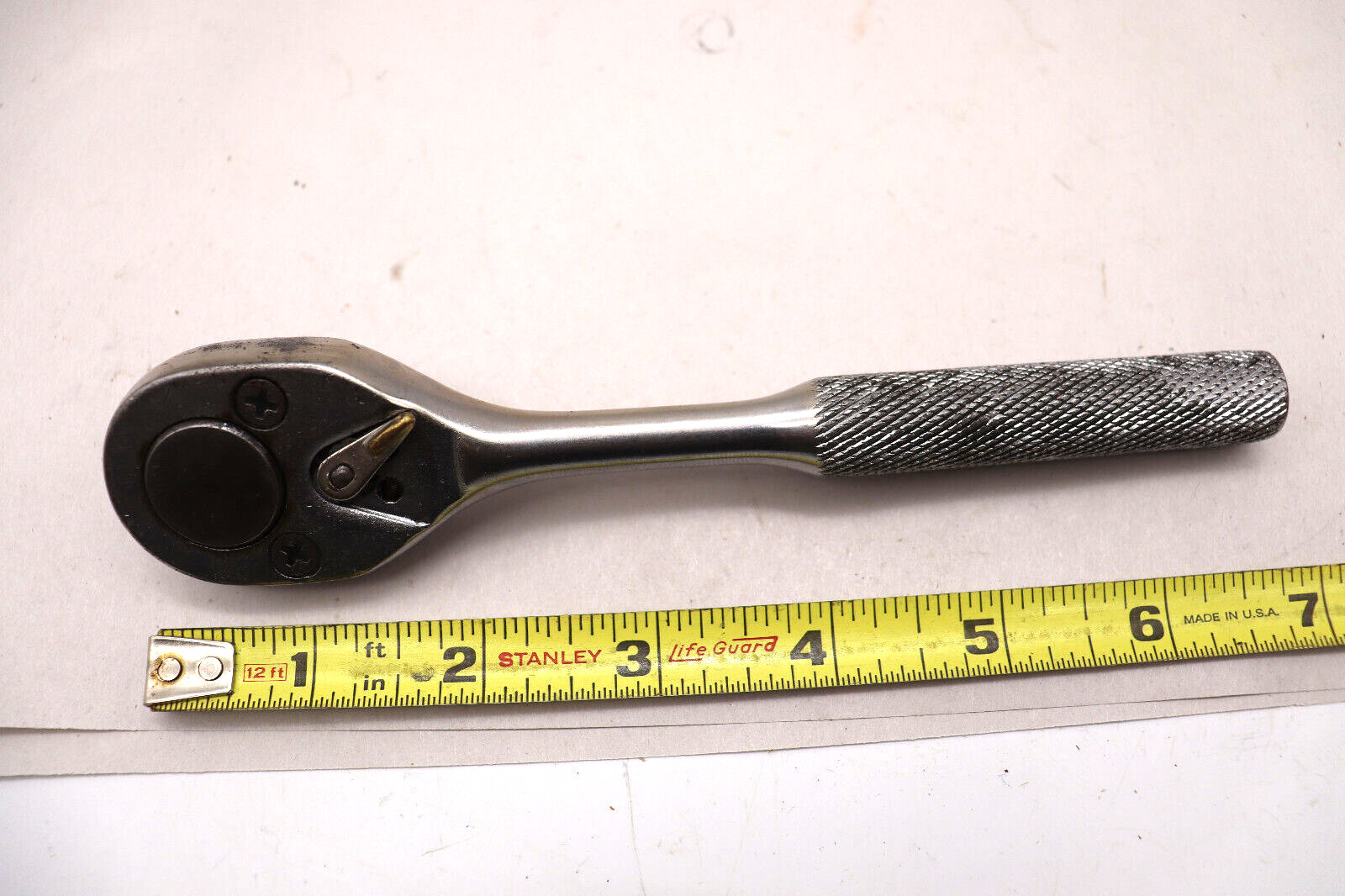Vintage Proto 3/8 Drive Pear Head Ratchet 5249 Made In The USA