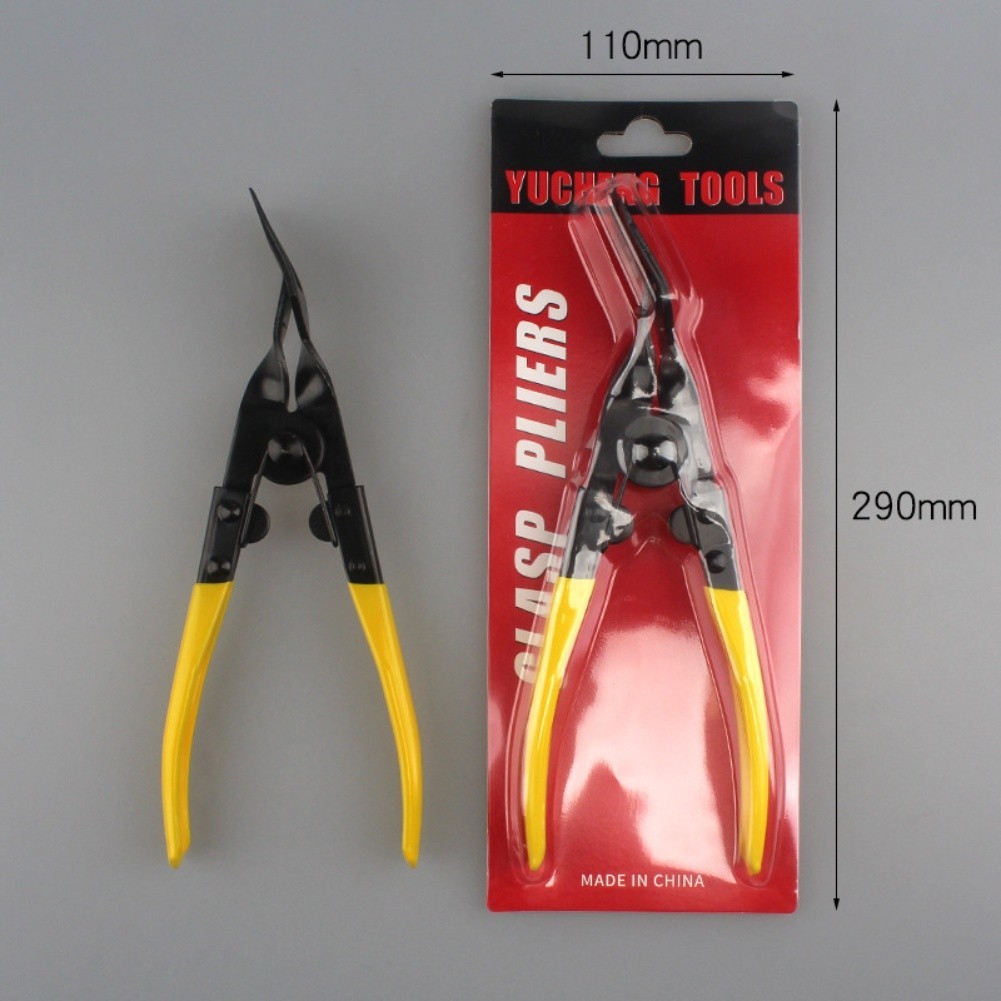 Car Clip Pliers Tool Panel Clip Remover Fastener Auto Retainer Tool 23cm