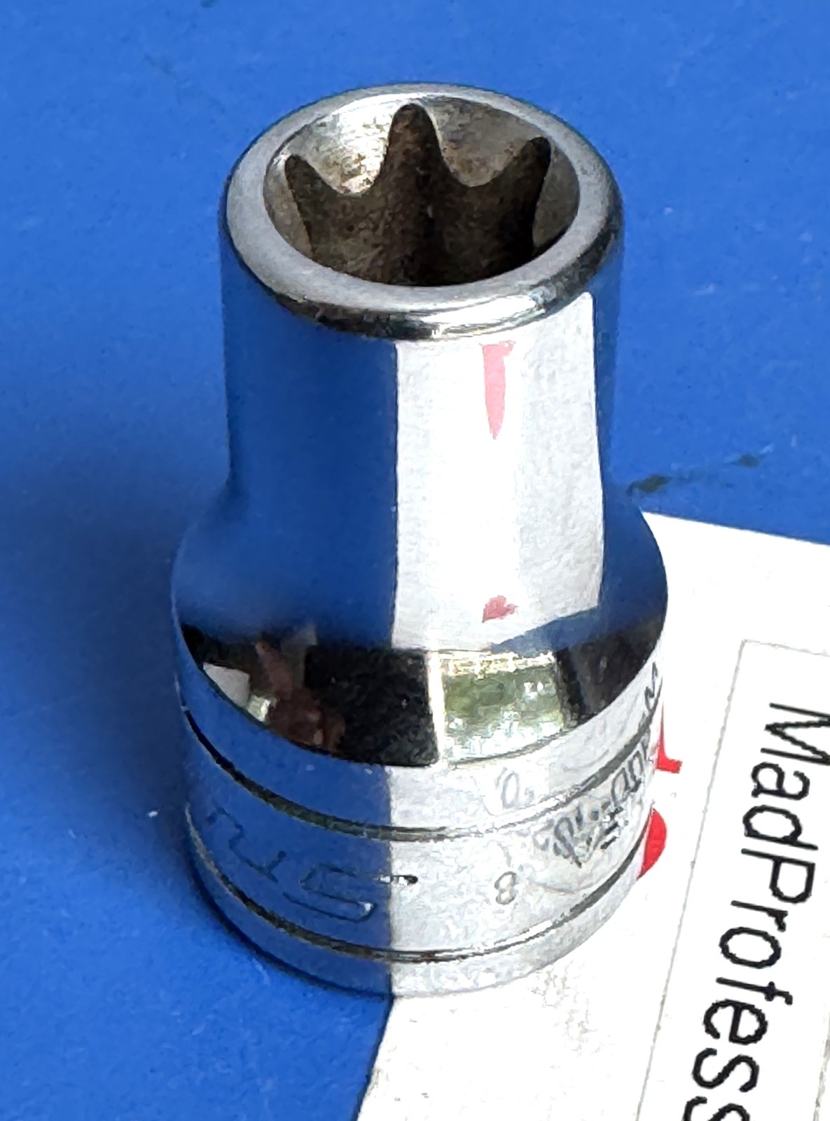 Snap-on tools 3/8″ Drive E10 Shallow Chrome Inverted Torx Socket wrench FLE100A