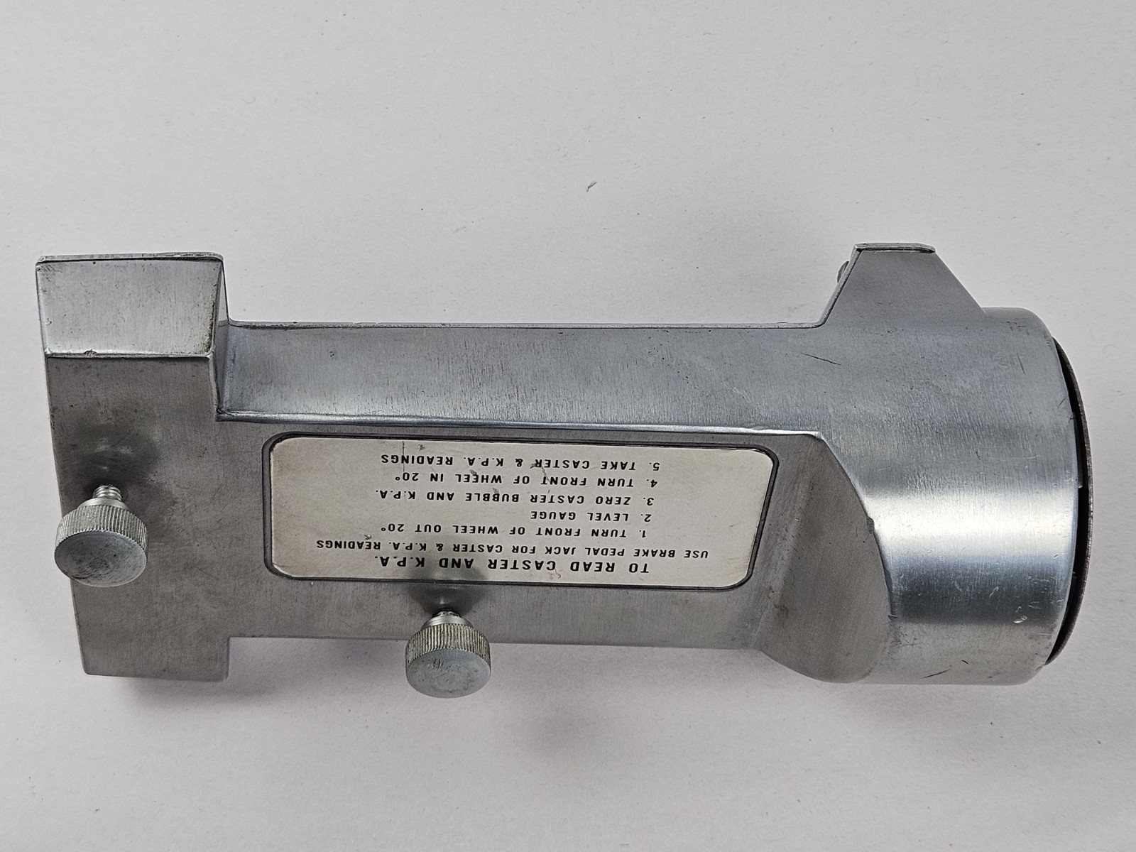 Snap-On Magnetic Caster Camber Alignment Gauges WA40 w/ Various Hub Adapters