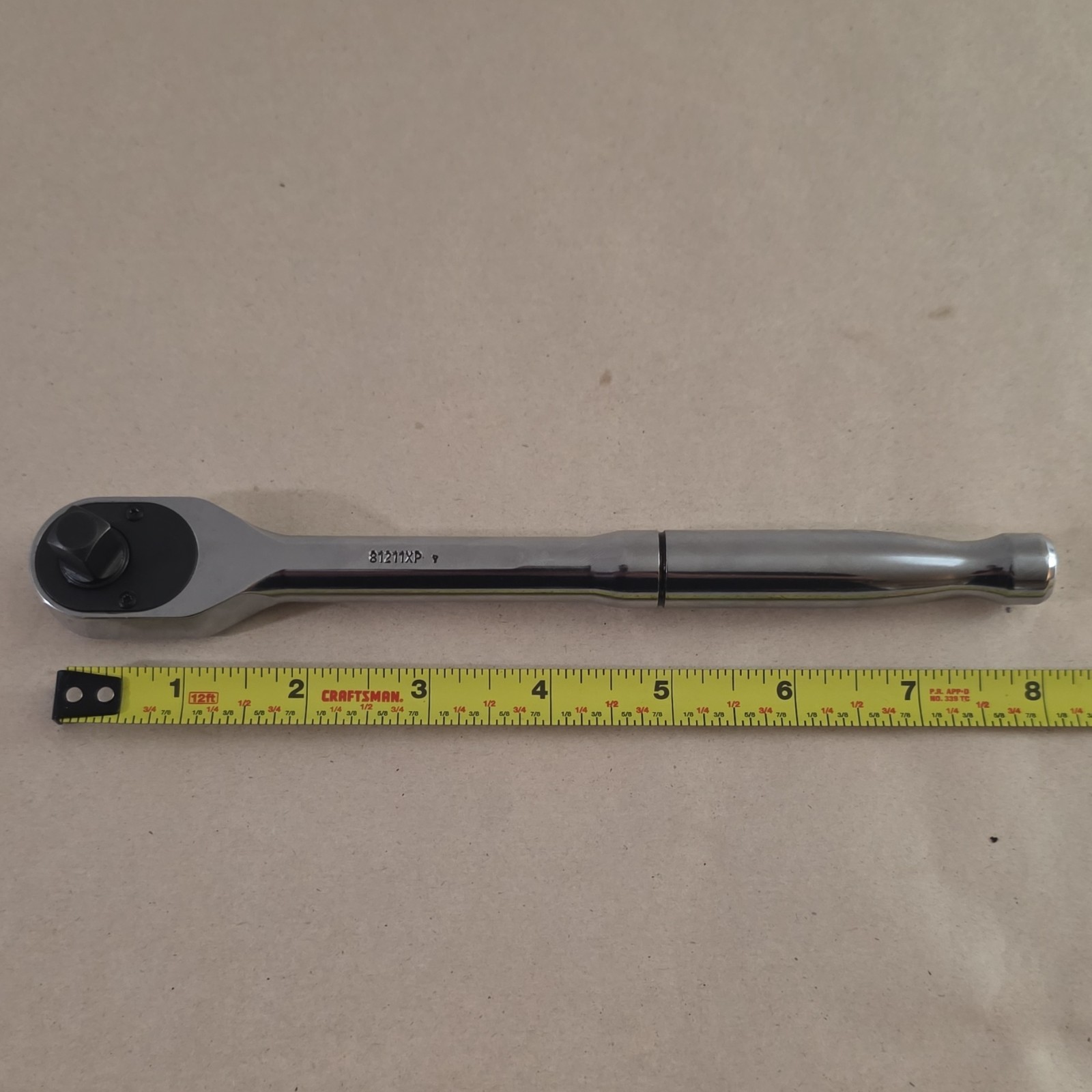 Gearwrench 3/8 120xp Standard Ratchet 81211XP 8 Inches