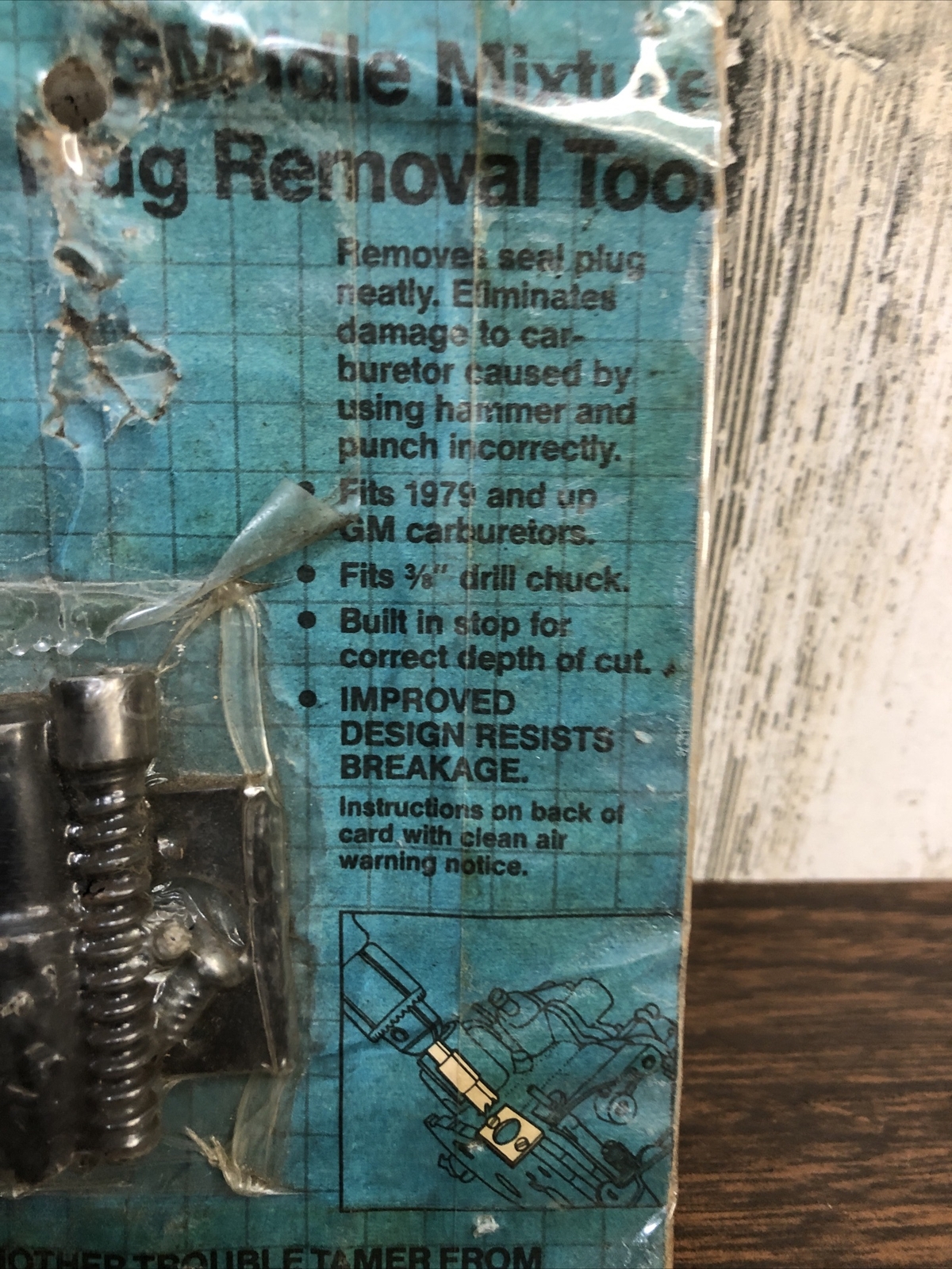 Thexton 353 Carburetor GM Idle Mixture Seal Plug Remover Tool