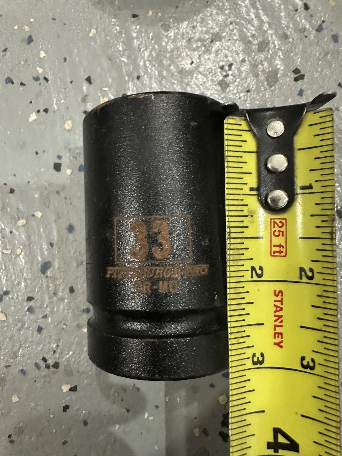 LOT of 7 Sockets Metric SAE – 1-13/16″, 1-1/2”, 1-3/8”, 7/8″, 34mm, 33mm, 24mm