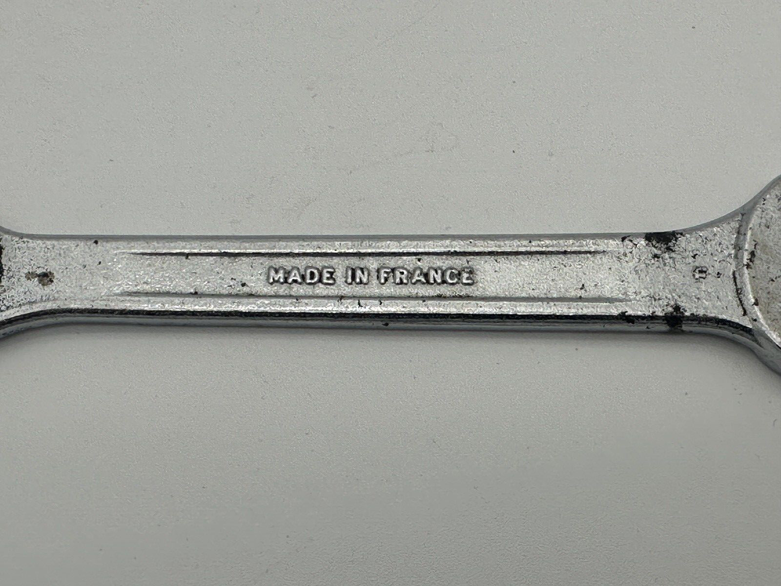 Vintage Renault 14mm/17mm Open Metric Wrench Original Tool Made In France 6.75″
