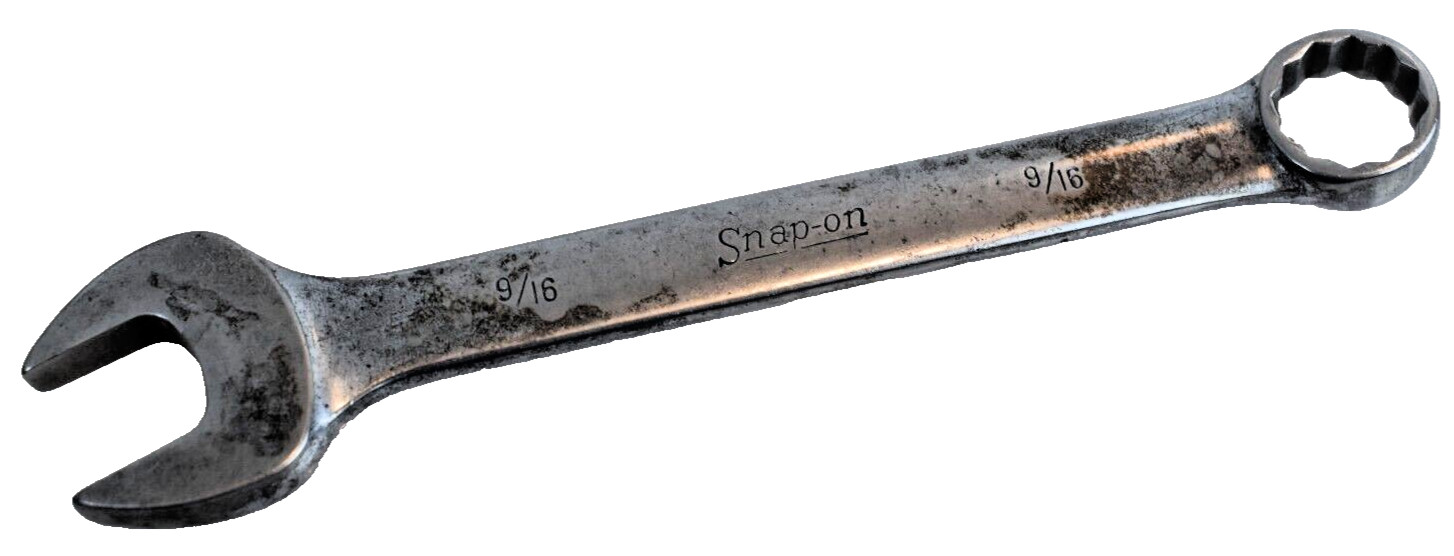 Snap on tools OEX180 9/16″ SAE Short Flank Drive Combination Wrench 12 Point USA