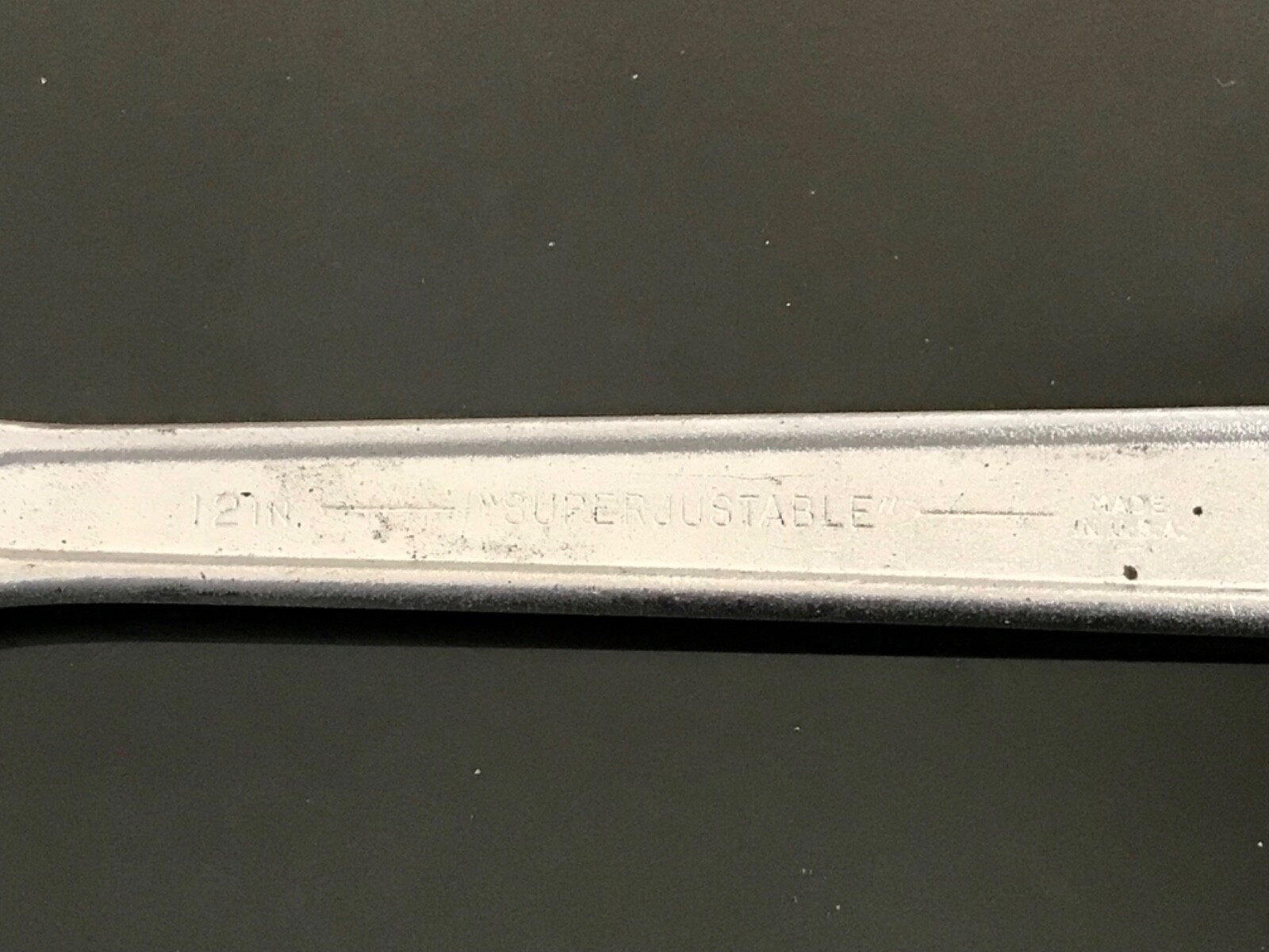 J.H. Williams & Co. Superjustable 12″ Adjustable Wrench AP-12 Made in USA 🇺🇸