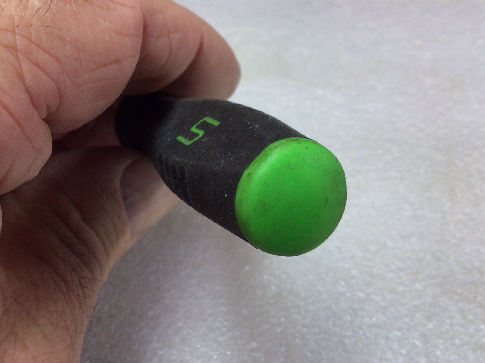 Snap-on#SGDT308 – T8 , Mini Torx Driver With Green Soft Grip Handle-USA- NICE-